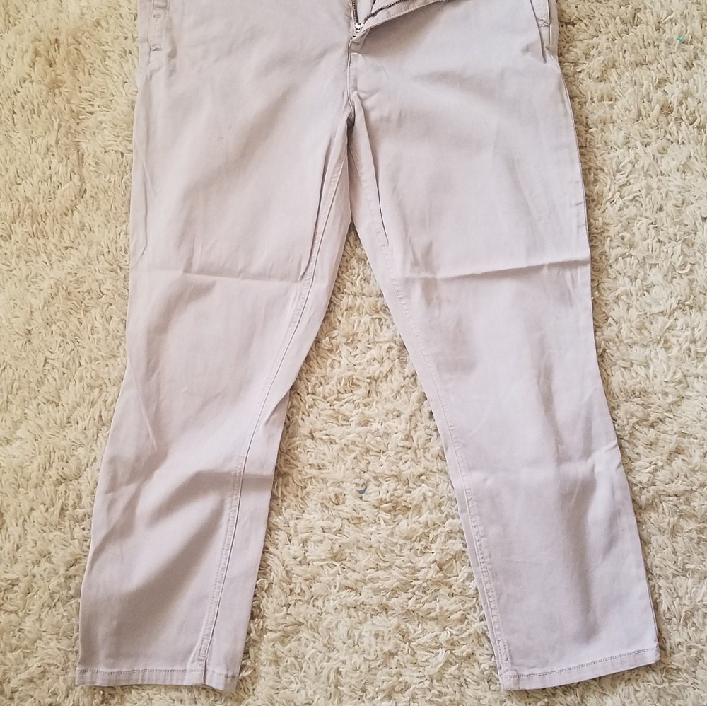Pale pink pants